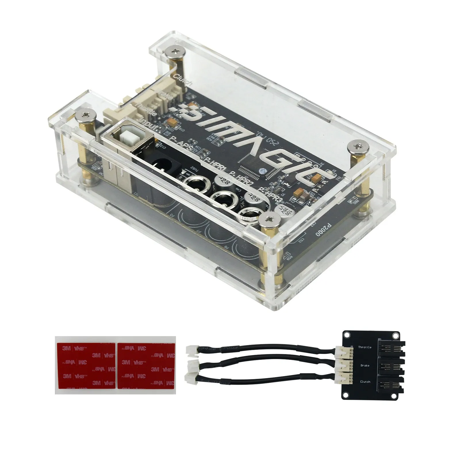 Simagic P2000-HCB Haptic Control Box Π΄Π»Ρ ΡΠ΅Π°ΠΊΡΠΎΡΠΎΠ² Haptic Pedal Reactors P-HPR ΠΈ ΠΏΡΠΎΠ·ΡΠ°ΡΠ½ΠΎΠΉ / Π±Π΅Π»ΠΎΠΉ ΠΊΡΠΈΡΡΠ°Π»Π»ΠΈΡΠ΅ΡΠΊΠΎΠΉ Π³ΠΎΠ»ΠΎΠ²ΠΊΠΈ Simagic P2000-HCB Haptic Control Box Π΄Π»Ρ ΡΠ΅Π°ΠΊΡΠΎΡΠΎΠ² Haptic Pedal Reactors P-HPR ΠΈ ΠΏΡΠΎΠ·ΡΠ°ΡΠ½ΠΎΠΉ / Π±Π΅Π»ΠΎΠΉ ΠΊΡΠΈΡΡΠ°Π»Π»ΠΈΡΠ΅ΡΠΊΠΎΠΉ Π³ΠΎΠ»ΠΎΠ²ΠΊΠΈ
