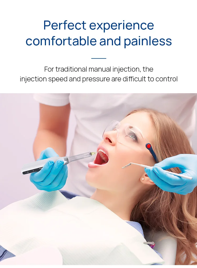 AZDENT Dental Professionelles schmerzloses Mini-Gerät zur oralen lokalen Anästhesie mit USB-Kabel für Zahnärzte – Detail 4