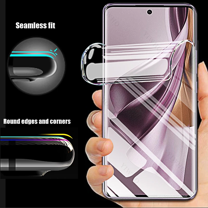 4-1pcs for Oppo Reno 10 9 8 7 6 Pro Plus Lite Z T SE 5G Screen Protectors Clear Hydrogel Film for Oppo Reno 10Pro+ 9Pro 8T 8Z 5g