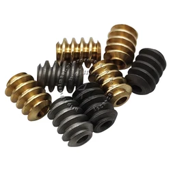 Ingranaggio a vite senza fine durevole del riduttore del metallo 2PCS per gli accessori del riduttore di riduzione dell'albero di uscita del motore di cc 0.5 foro del modulo 2mm/2.3mm