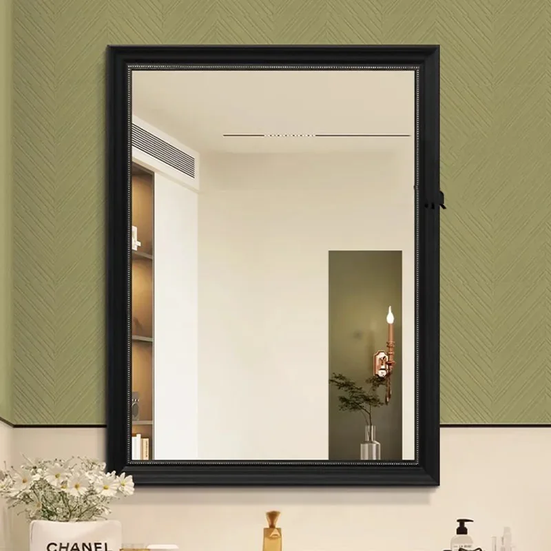 Men Modern Mirror Wall Decoration Vanity Girls Bedroom Bathroom Long Luxury Funky Mirror Square Espelhos Living Room Decorations