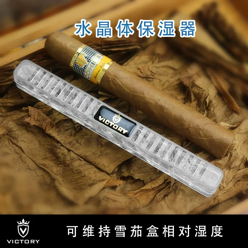 

Cigar Humidifier Gel Moisturizing Cigar Box Clear Strip Crystal Cigar Moisture Humidor Tobacco Smoking Accessories Gifts