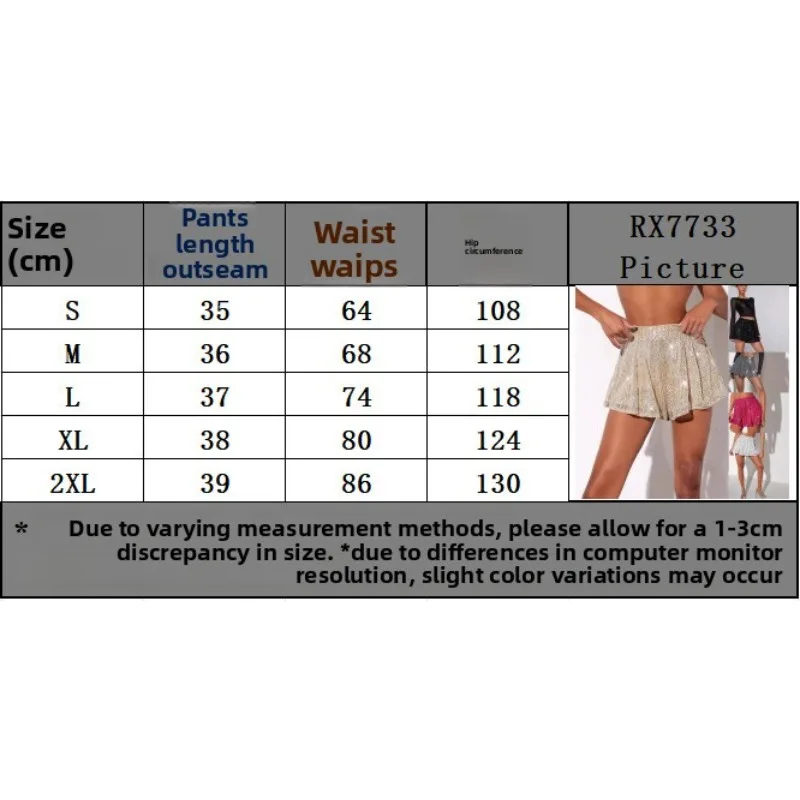 Women Sequin Mini Skirt High Waist Tutu Skirt Sexy Versatile Short Half Skirt