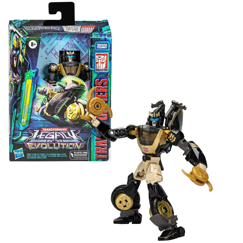 Hasbro Transformers juguetes Legacy Evolution universo animado Prowl Deluxe clase 5,5 pulgadas figura de acción regalo F7193