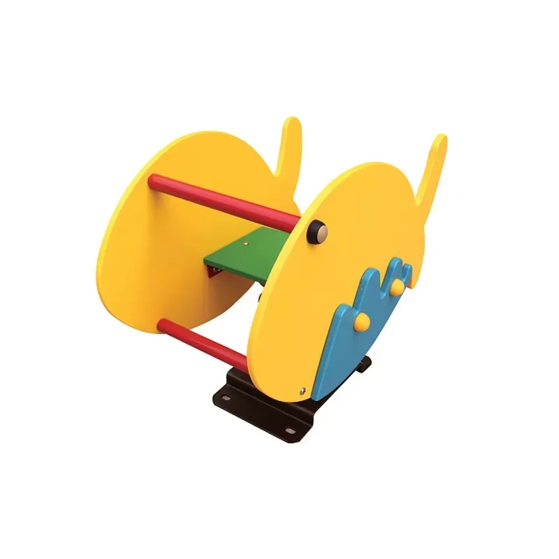 Hot Selling Playground Equipment Spring Rider Cartoon Toy Park