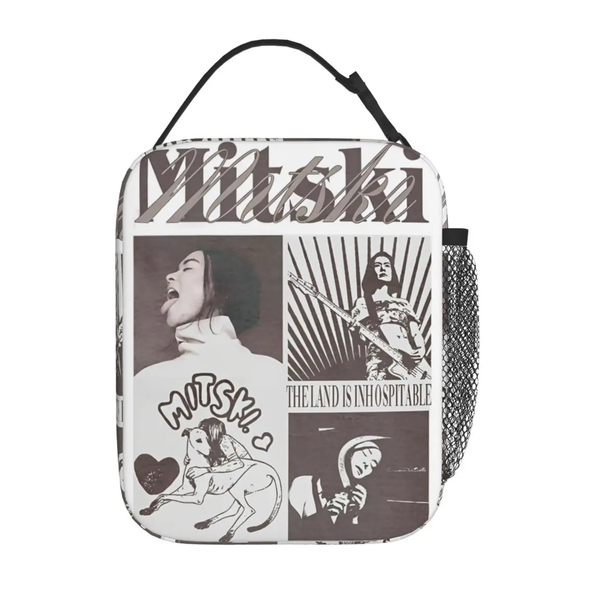 Insulated Lunch Bags Mitski Singer 2024 New Tour Merch Folk Rock Storage Food Box Harajuku Cooler Thermal Bento Box For School