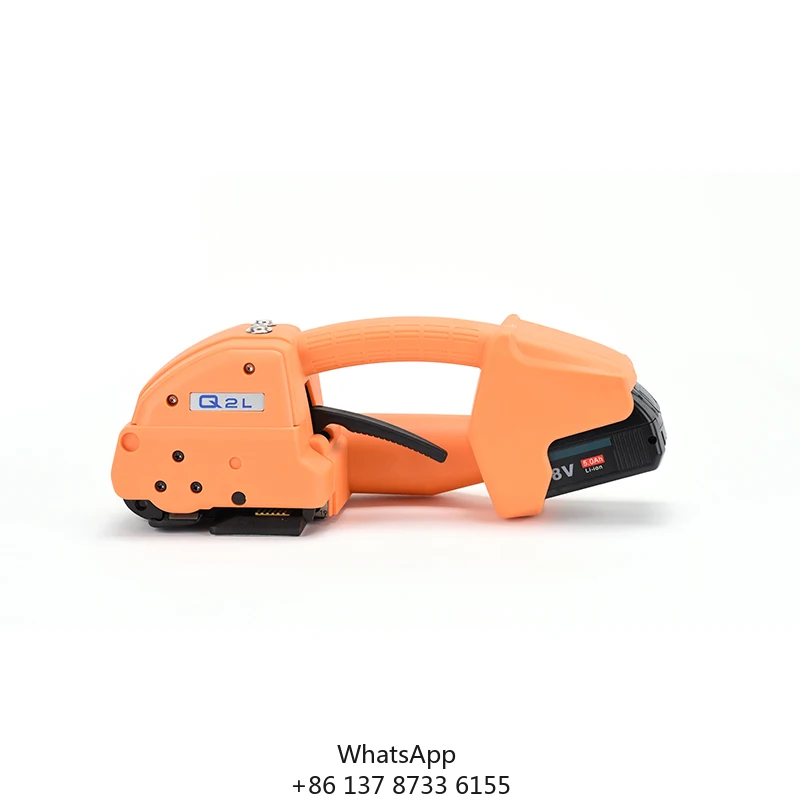 Q2L Plastic Enclosure Shrink Packaging Machine Battery Powered Strapping Machine Electric Packing Tool