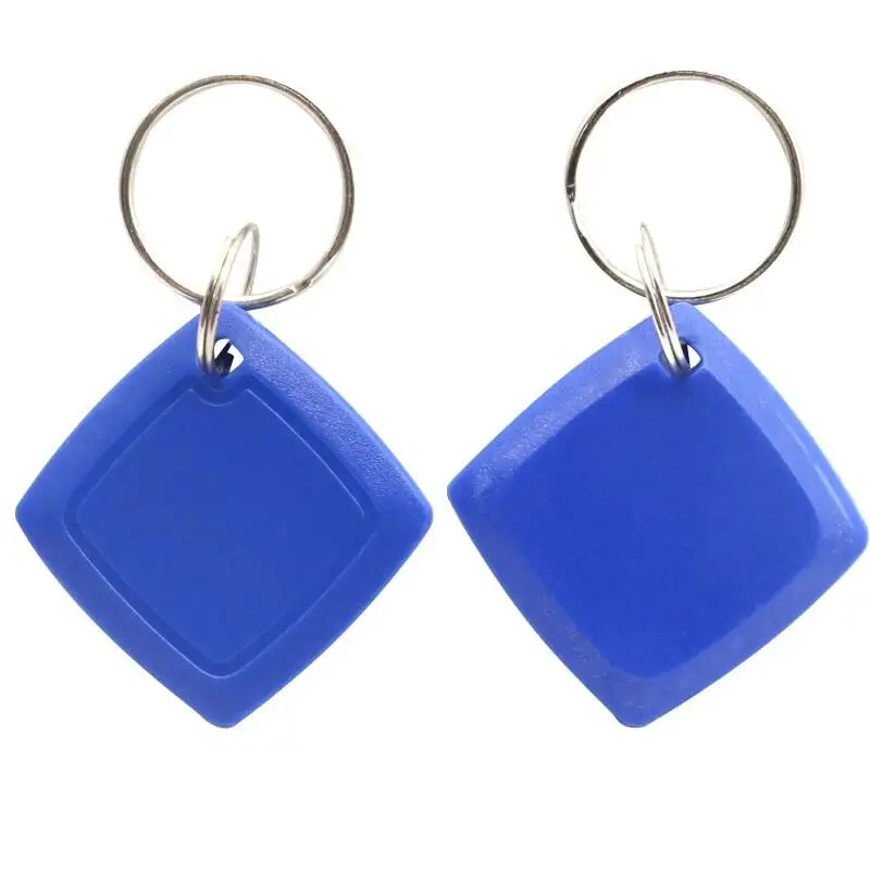 100Pcs ID Rewritable 125Khz RFID Keychain Keyfob Card EM4305 T5577/5200 Chip Access Control Elevator Blank Card Repeatedly Erase