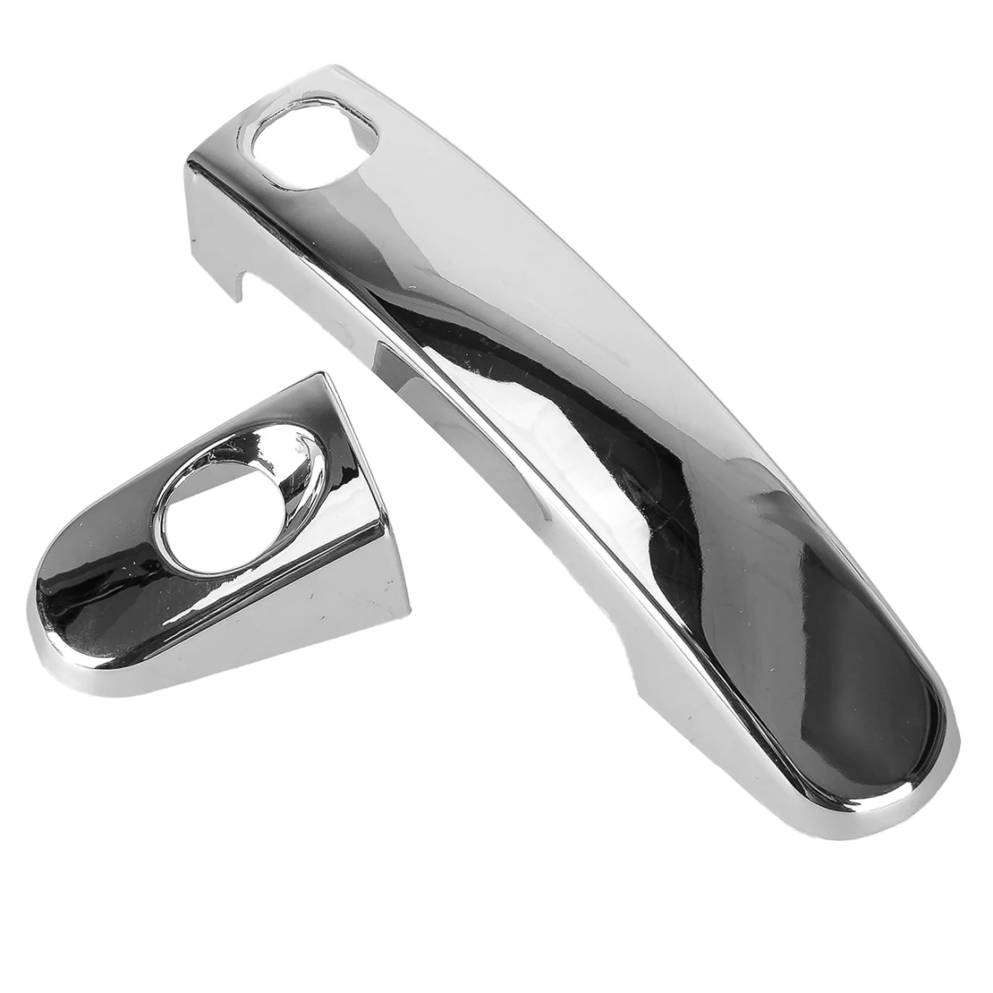 

Exterior Side Door Handle Cover Trim Bezel Cap Smartkey Set Chrome ABS Fit for Ford Escape Kuga SUV 2013 2014 2015 2016-2019