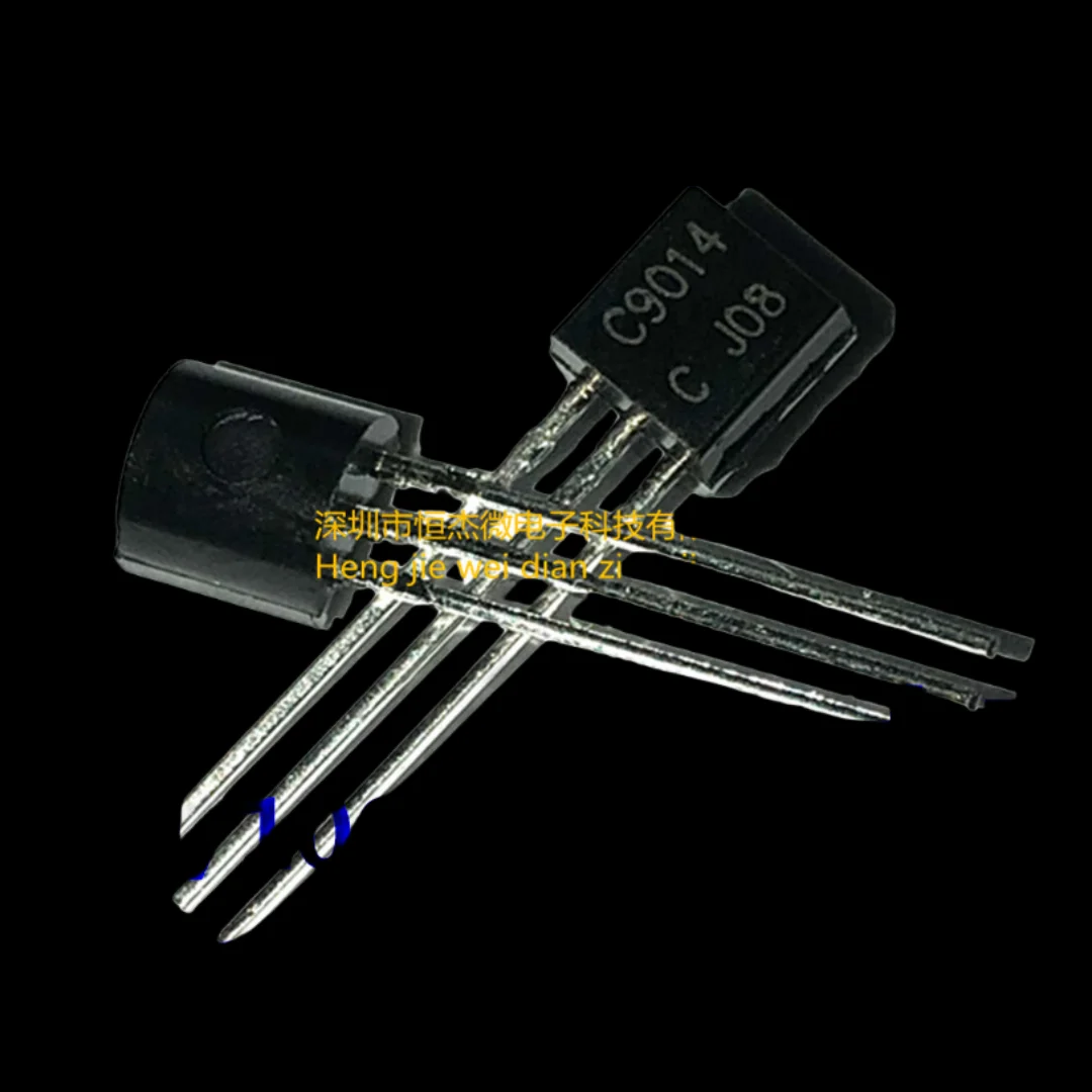 100PCS/New in stock C9014 2SC9014 KTC9014-C TO-92 NPN In-line Transistor