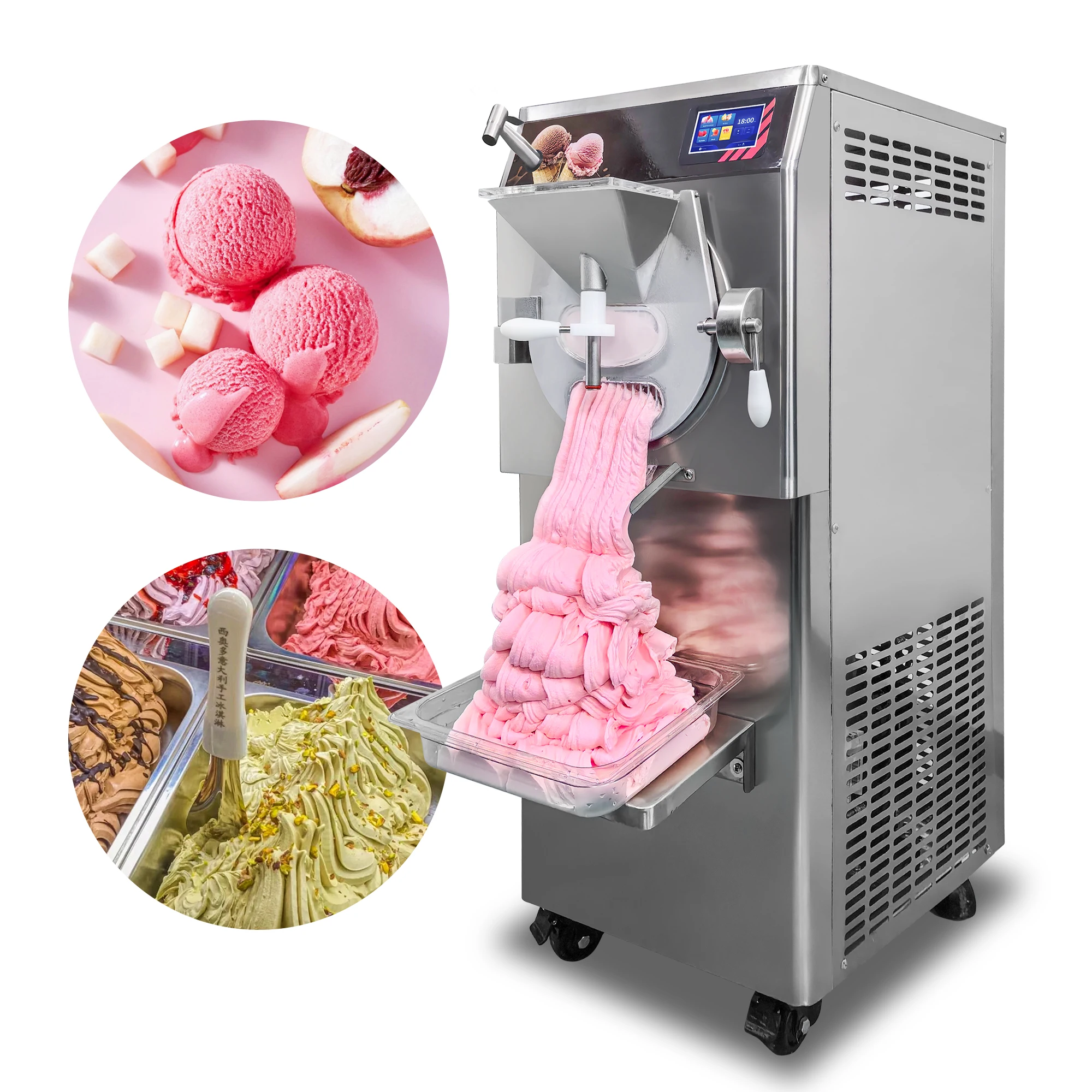 

Hard Ice Cream Machine Prices Large Capacity 10L Small Hard Ice Cream Machine