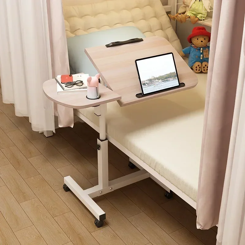 Lifting Mobile Computer Desk Bedside Sofa Bed Notebook Desktop Stand Table Learning Desk Folding Laptop Adjustable Table