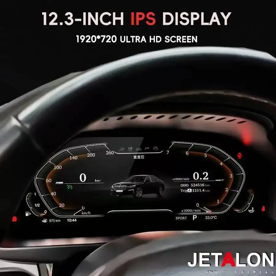 12.3inch Dashboard Panel Linux System For BMW Z4 E89 2009-2016 12.3inch LCD  Digital  Speedometer Virtual Cockpit Instrument