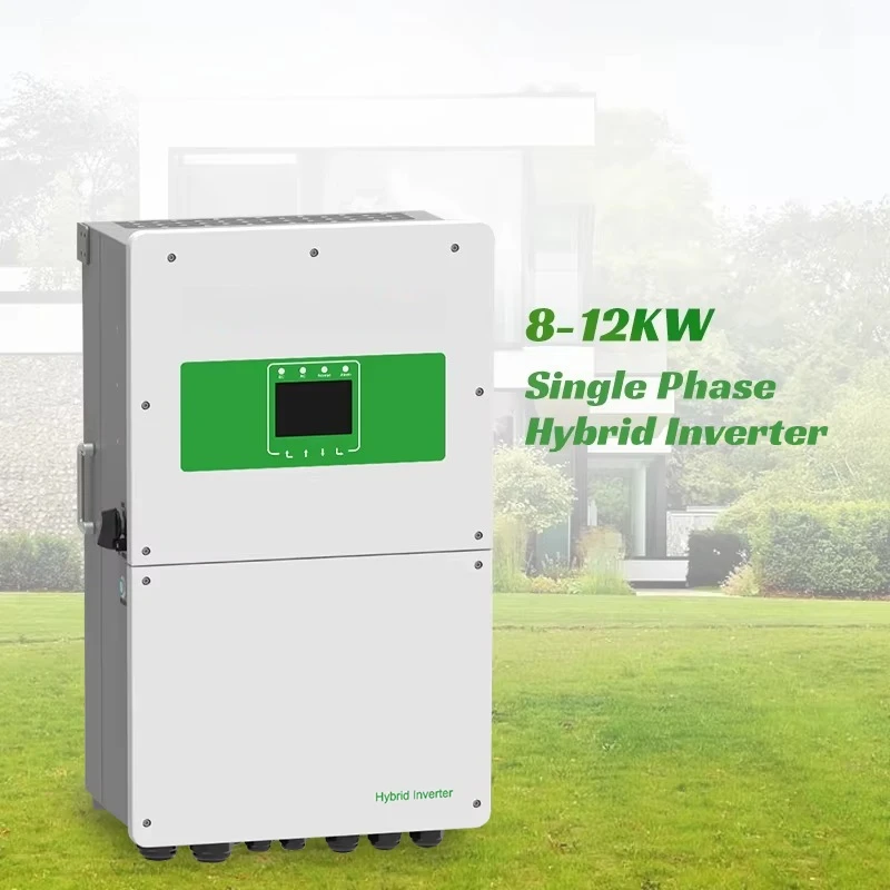 12kW Hybrid Solar Inverters Three Phase 48V Solar Hybrid Inverter Pure Sine Wave Off Grid Inverters for Solar System