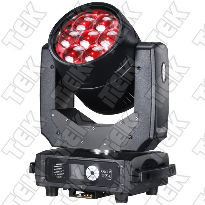 

7*40W LED Beam Zoom Wash Moving Head with Bee Eye for DJ Disco Party Nightclub Bar Show Entertainment Gathering Activity Decor