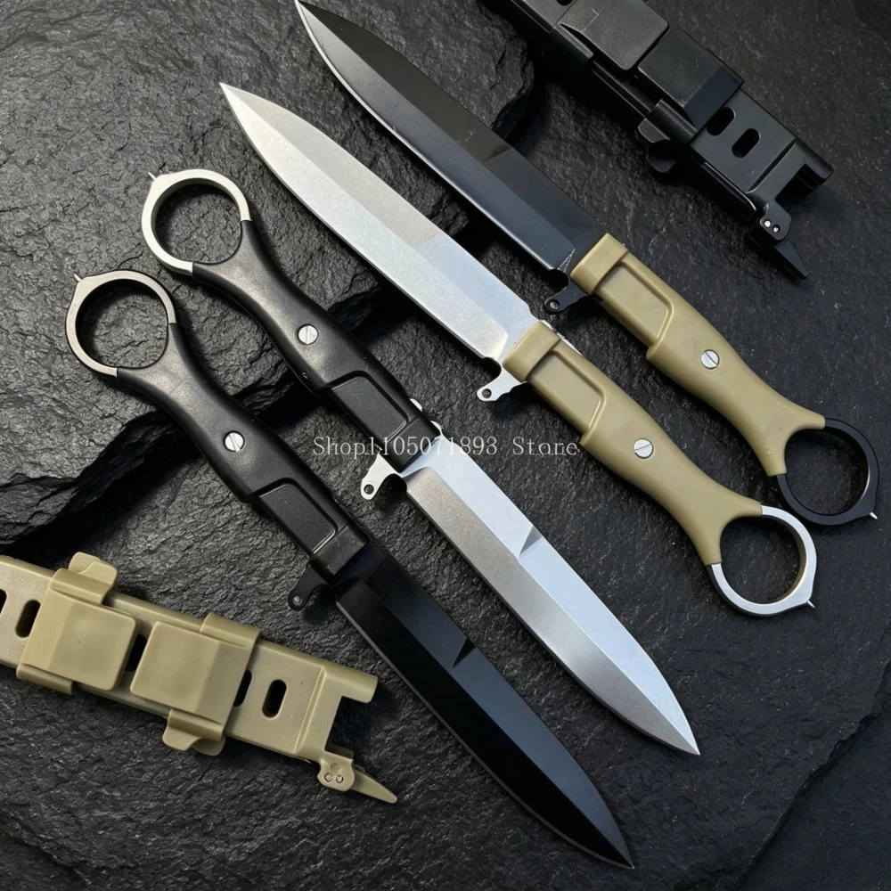 Wilderness Exploration Backpacking Picnic BBQ Fixed Knife Outdoor Activities Utility Gear Camping Fishing EDC Multitools Gifts