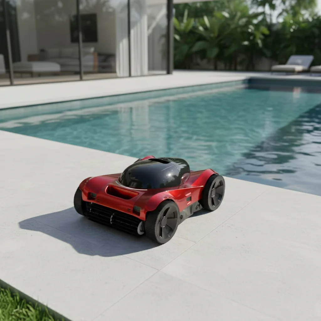 Swimming Pool Cleaning Robot Is Highly Efficient, Can Climb the Wall to Clean the Dirt Suction Filter Vacuum Cleaner