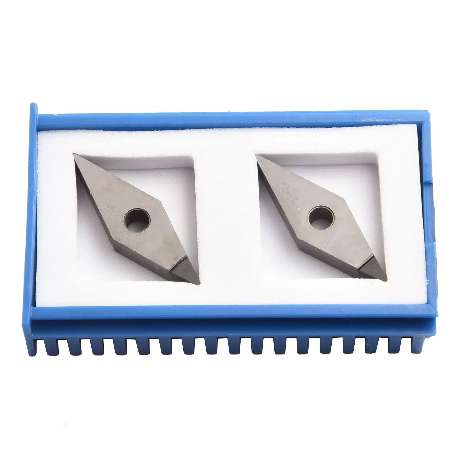 2 PCS PCD Machining Lathe Turning Inserts VNMG160404 CNC PCD Inserts Carbide Lathe Cutter Tools For Aluminum Copper