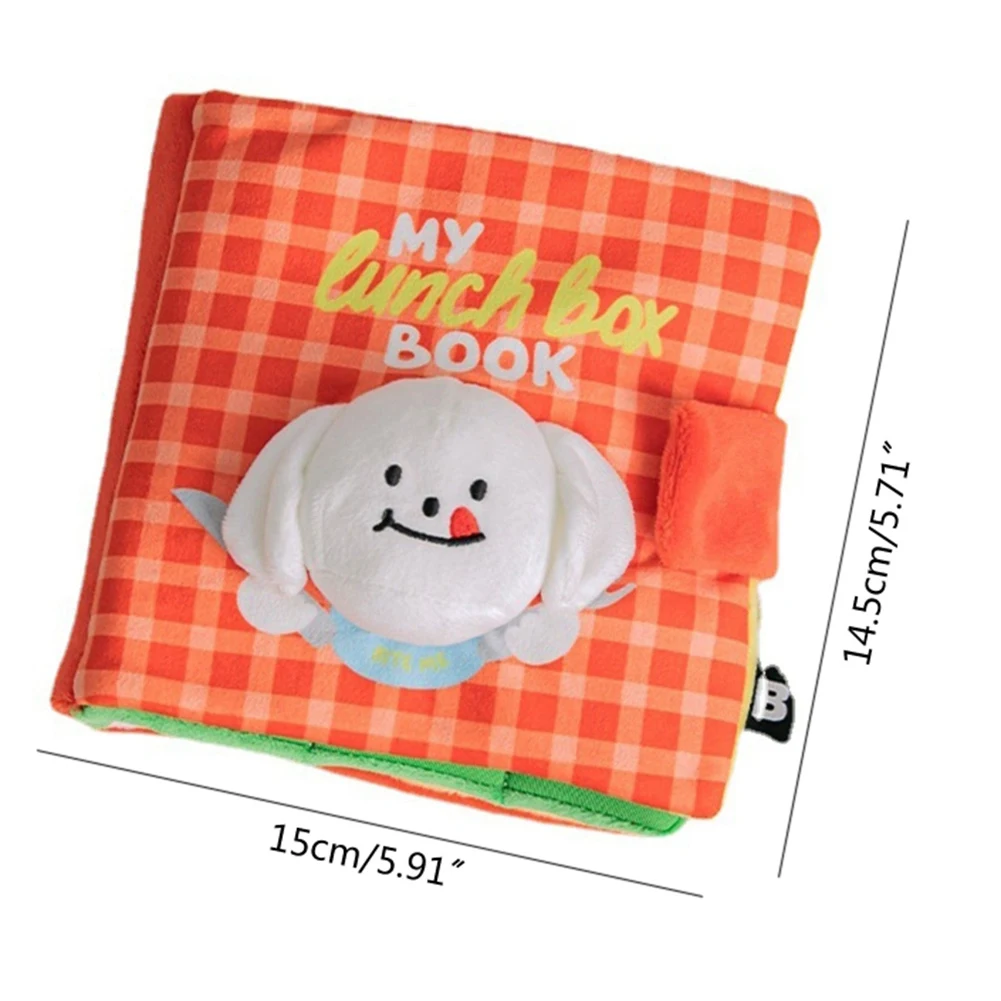 Finding Food Dog Toys Cute Squeaking Books Dog Toys Books Pet Interactive Toys Dog Chew Toys Squeaky Dog Toy Plush Toys