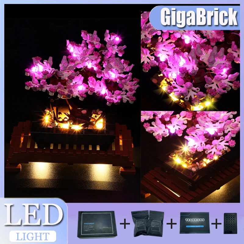 

DIY LED Light Kit For LEGO 10281 Bonsai Tree (Only LED Light,Without Blocks Model)