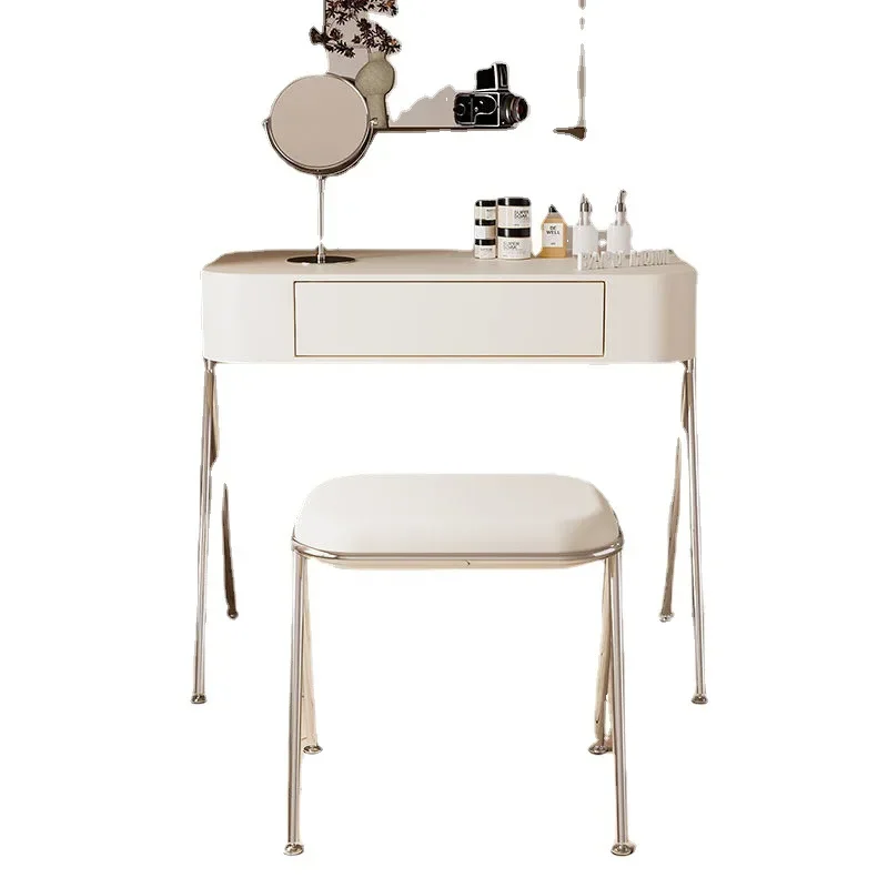 Dressing Table Internet Celebrity Dresser Small Apartment Bedroom Modern Simple and Light Luxury Storage Makeup Table