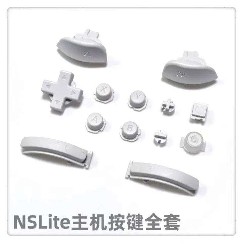 Original nuevo para Nintendo Switch Lite NS LITE consola de juegos carcasa botón teclado Kit interruptor de inicio dirección ABXY LR ZL ZR botón