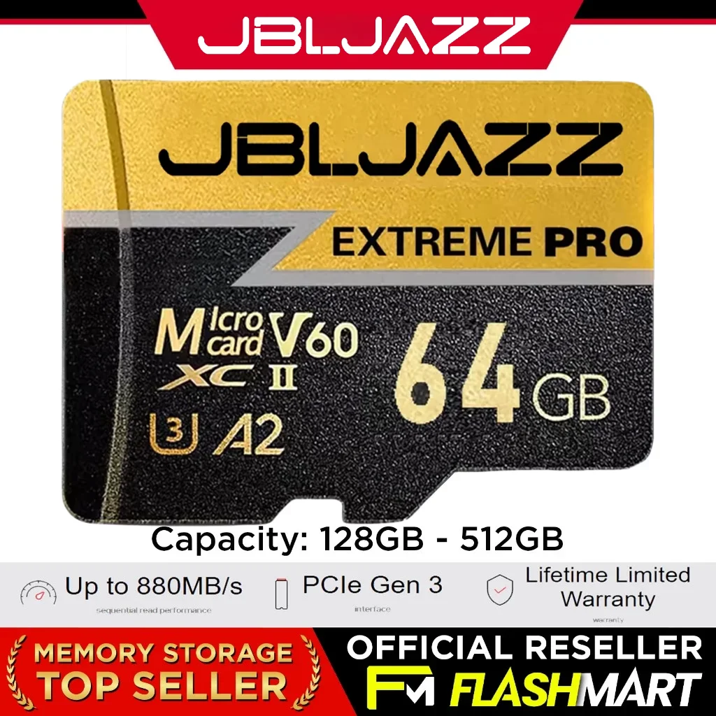 Cartão Micro SD Extreme PRO 128GB 64GB 512GB 256GB Cartão de Memória Flash Micro SD U3 4K V30 Cartões Microsd TF para Câmera e Switch