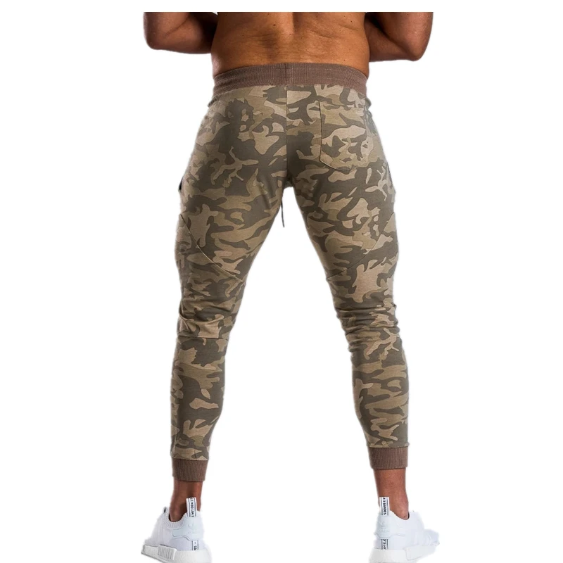 New Men\'s Running Pants Sweatpants Fitness Joggers 2024Spring Male printing gym fitness Long Pants Sports Pants man Sweatpants