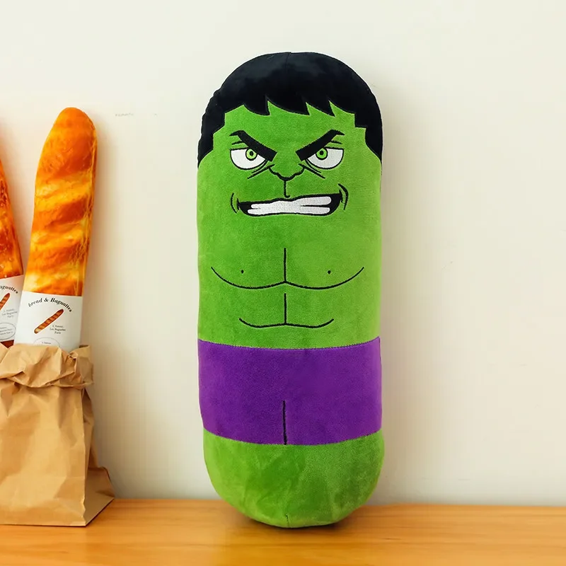 50cm homem aranha hulk capitão américa brinquedo de pelúcia homem de ferro travesseiro boneca brinquedo de preenchimento macio aniversário das crianças presente de natal