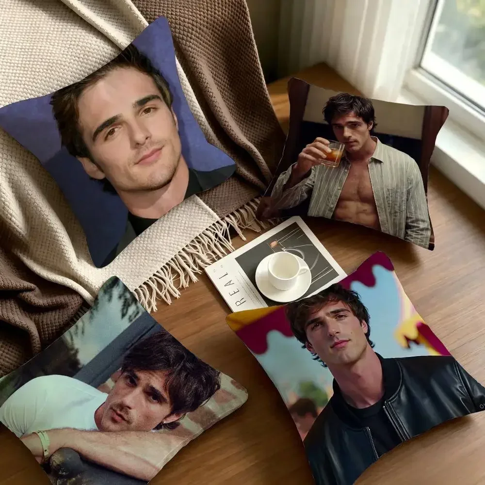 Jacob Elordi cushion cover soft Pillow Case for Sofa Living Room Home office Decor Protective Covers