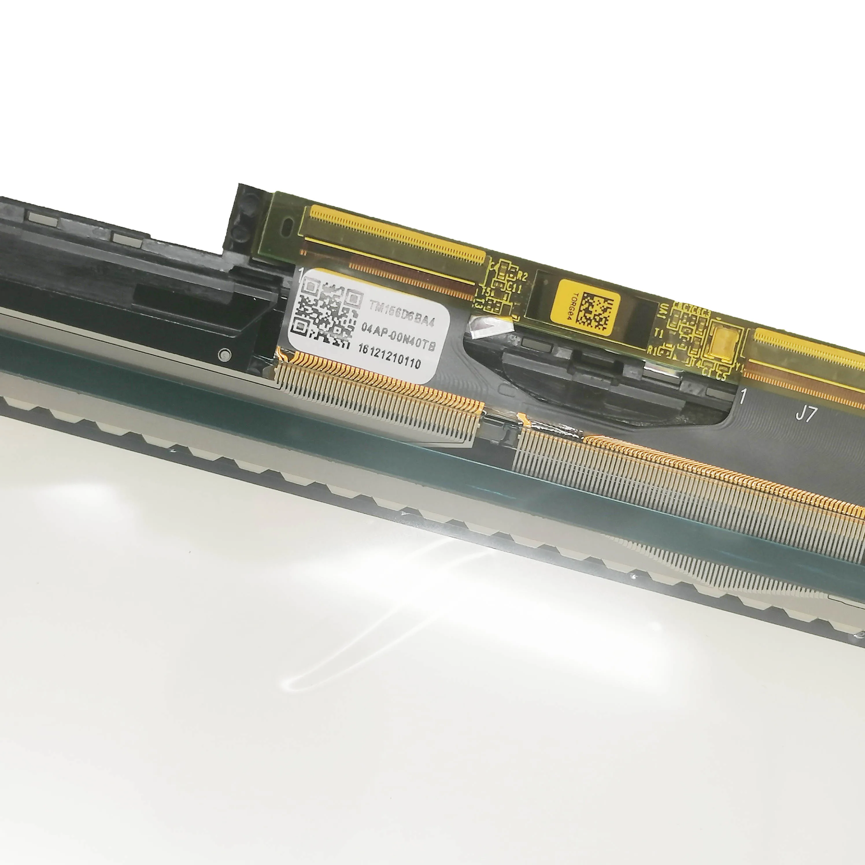 Imagem -04 - para Toshiba Satellite P55w-c5204 P55w-c5204d P55w-c5312 P55w-c5314 P55w-c5321 15.6 da Tela de Toque Frontal Digitador Mais Moldura Novo