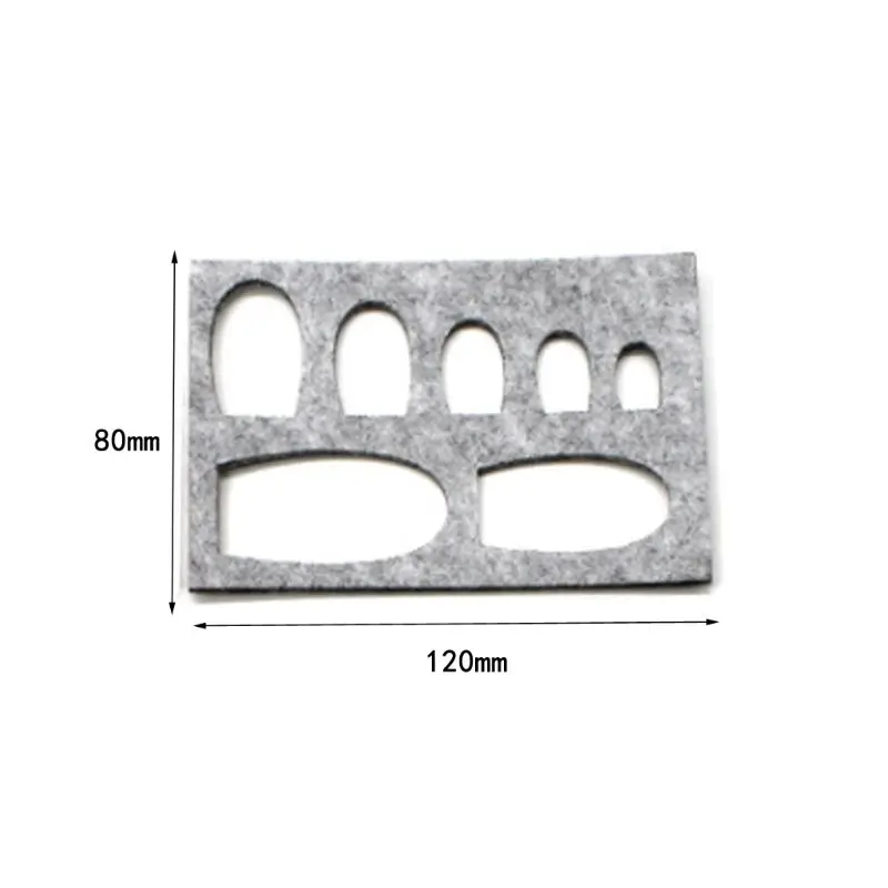 8pcs Wool Felt Mold Needle Felting DIY Craft Stencil Applique Handicraft Shaping Mould Sewing