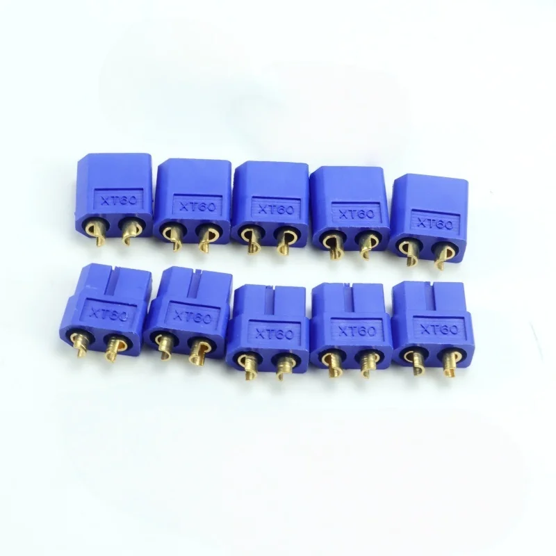 5 paar nieuwe XT60 blauwe plug en bullet connector terminals XT60 RC lithiumbatterij waterdichte elektrische connectoren draadklemmen