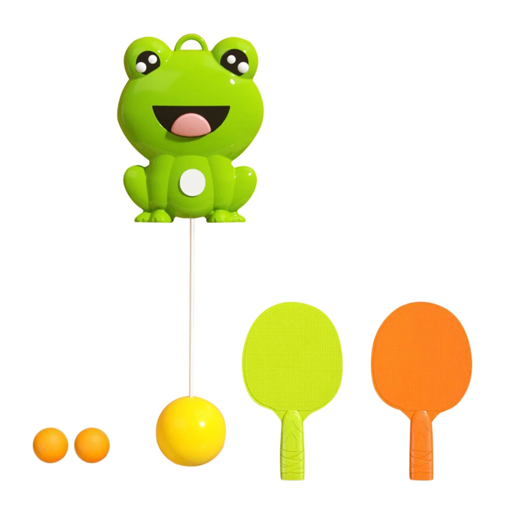 Juguete recreativo de Ping Pong colgante, interacción entre padres e hijos, entrenador de pelota de Ping Pong, coordinación mano-ojo para niños