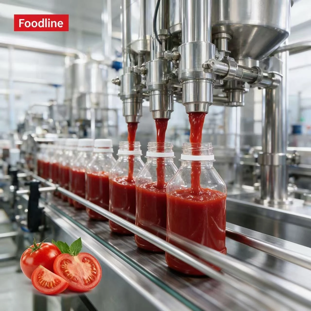 FL Customized Commercial Concentrate Ketchup Tomato Paste Manufacture Plant Low Price Tomato Puree Sauce Plant