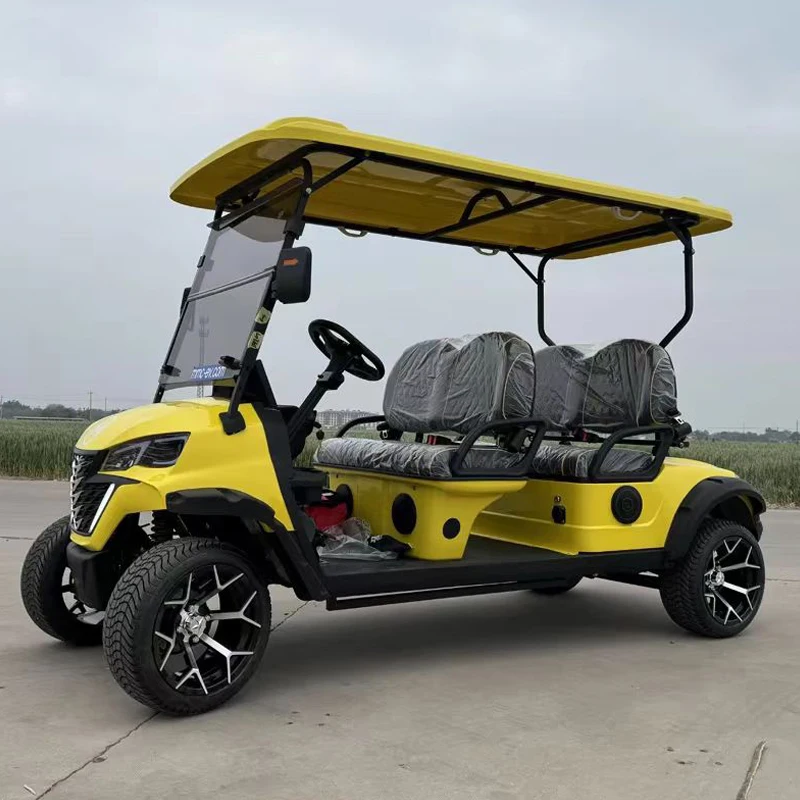 أفضل البائعين الأكثر شعبية جديد وصول سبائك الألومنيوم الإطار ، مقاومة للتآكل والصدأ 2/8 مقعد 4000 واط/7000 واط 48 فولت/72 فولت عربة جولف #6