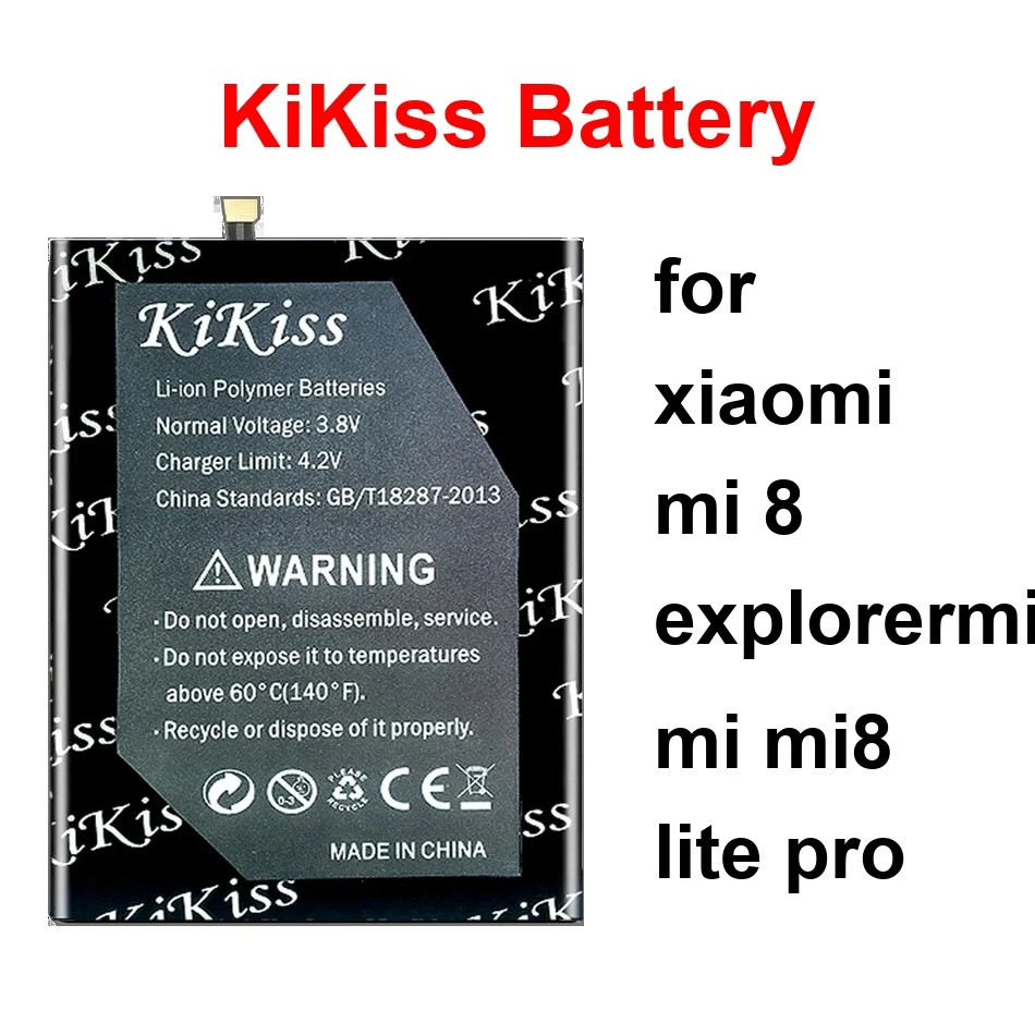 

Mobile Phone Battery Safe BM3F BM3J BM3E 4200-4600Mah For Xiaomi MI 8 EXPLORERMI8 MI8 Lite Pro