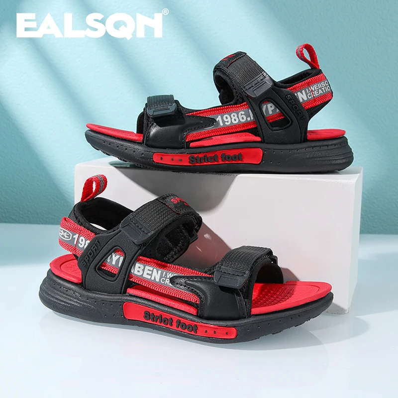 Summer Boy Sandals Big Kids Shoes Soft Soled Children Kids Baby Beach Shoe Swimming Shoes Outdoor Sandal Roman Slippers