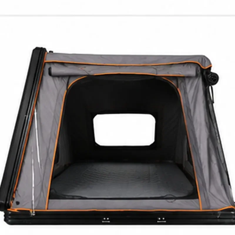 TOP MOUNT X2 Australia 4x4 Touring Roof Top Tent Hard Shell 2-3 Person Car Tent with 2. Aluminum Alloy Ladder