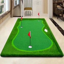 High Quality Professional Golf Practice Training Aid Large Golf Putting Green Custom Made Indoor Outdoor Golf Putting Mat