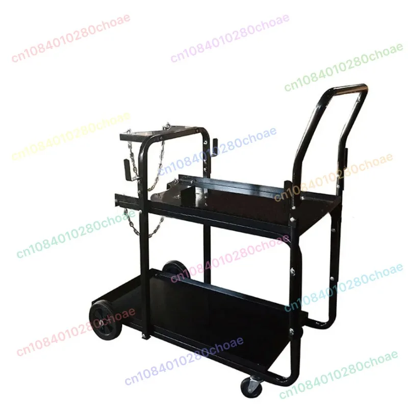 

Heavy Duty Welder Cart Mobile Welding Machine Trolley with Gas Bottle Holder for Garage Auto Repair
