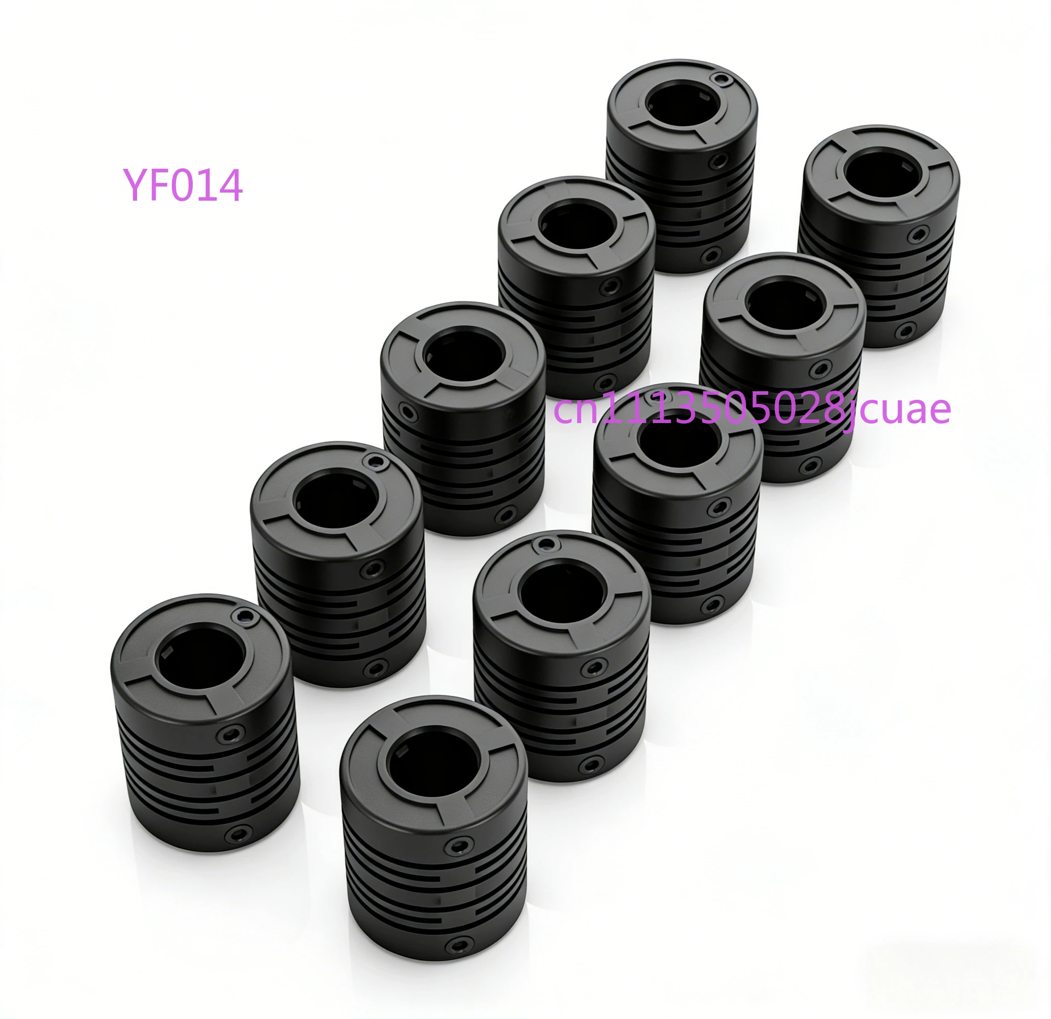 Nylon Plastic Flexible Shaft Coupling 4/6/8mm For E6B2 Encoder 10PCS/Pack