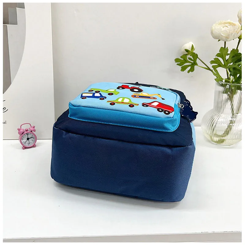 Kids Cute Kindergarten Car Backpack Girls 2 Colors Shoulders Bag Toddler Children Nylon Backpack