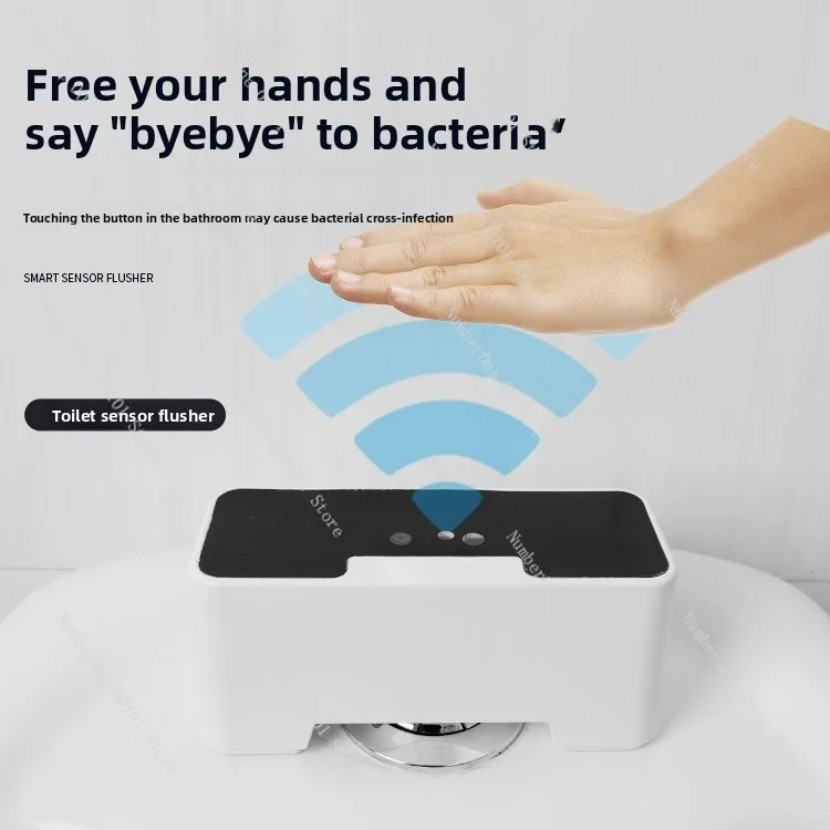 Toilet Induction Flush | Contact-free Charging | Intelligent Infrared Induction Press