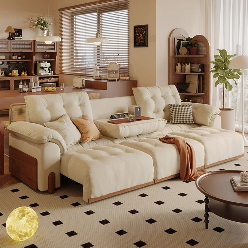 Multifunctional electric sofa living room adjustable tipping sofa bed