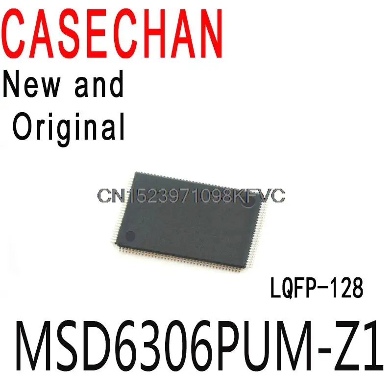 2PCS New and Original MSD6306PUM MSD6306 LQFP-128 SMD LCD Motherboard Chip New In Stock MSD6306PUM-Z1