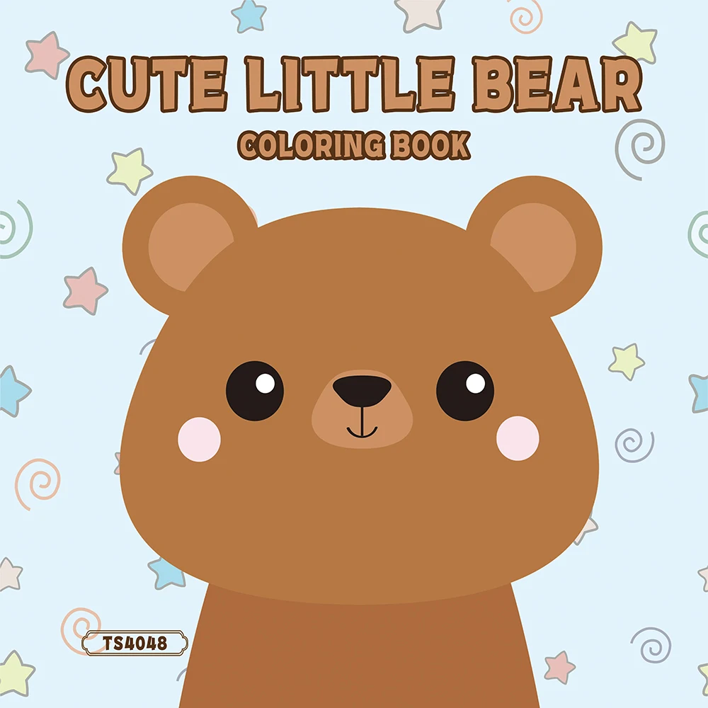 

Animal coloring book, 30 different patterns, 8.3x 8.3 inches 100gsm thick paper, suitable for emotional relief, holiday gifts