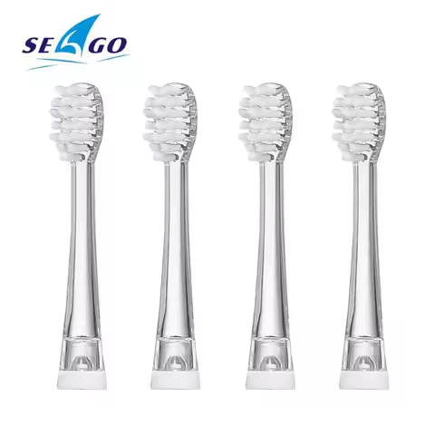 Kids Toothbrush Heads YCSG-831 For Sonic Electric Toothbrush EK6 Children Replacement Brush Head Ultral Soft 2pcs/pack