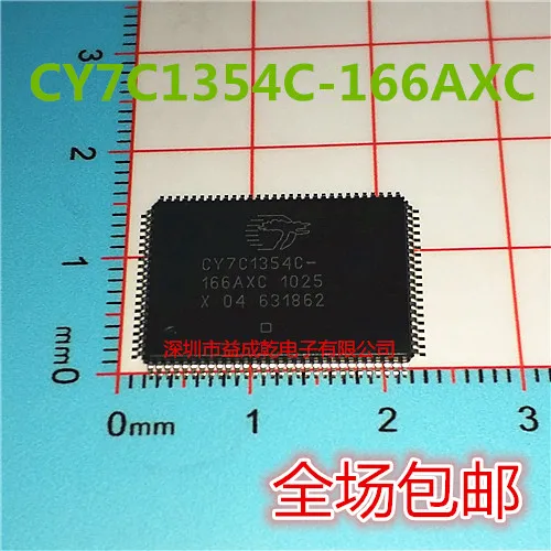 Free shipping   CY7C1354C-166AXC CY7C1354C-166 TQFP100        10PCS