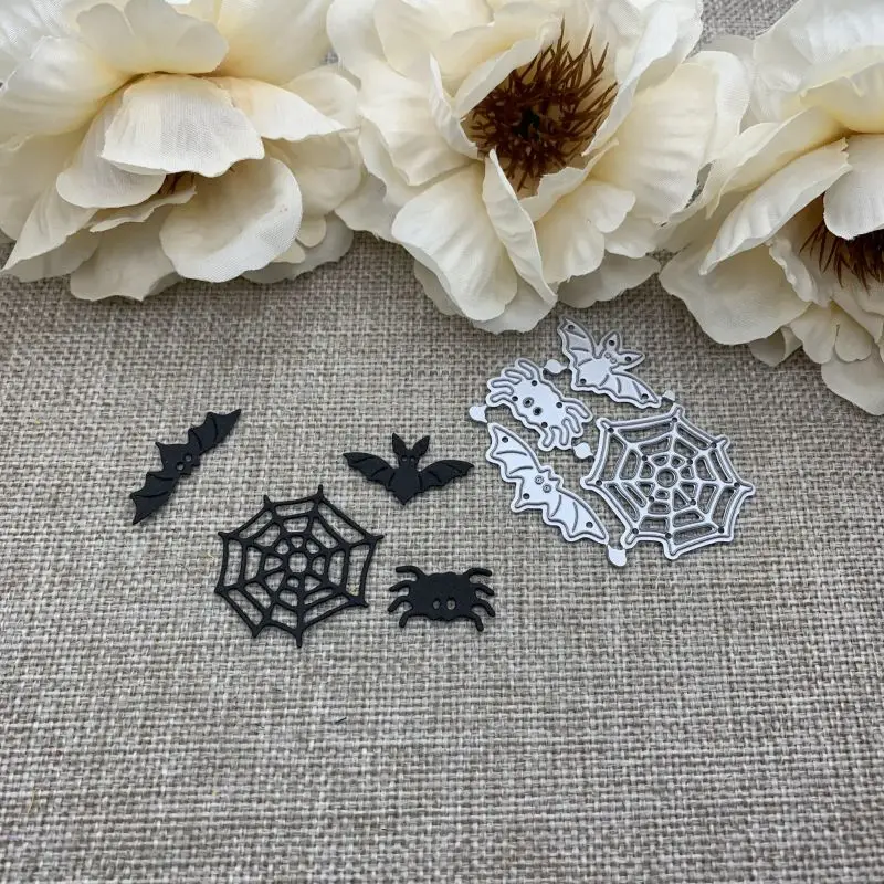 Spider web bat halloween Metal Cutting Dies For DIY Scrapbooking Decorative Embossing Handcraft Die Cutting Template Mold